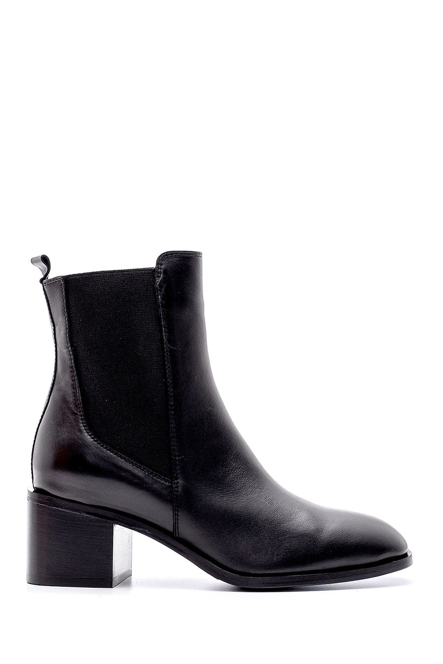 Women's Leather Heeled Boots 20WFD281218 | Derimod