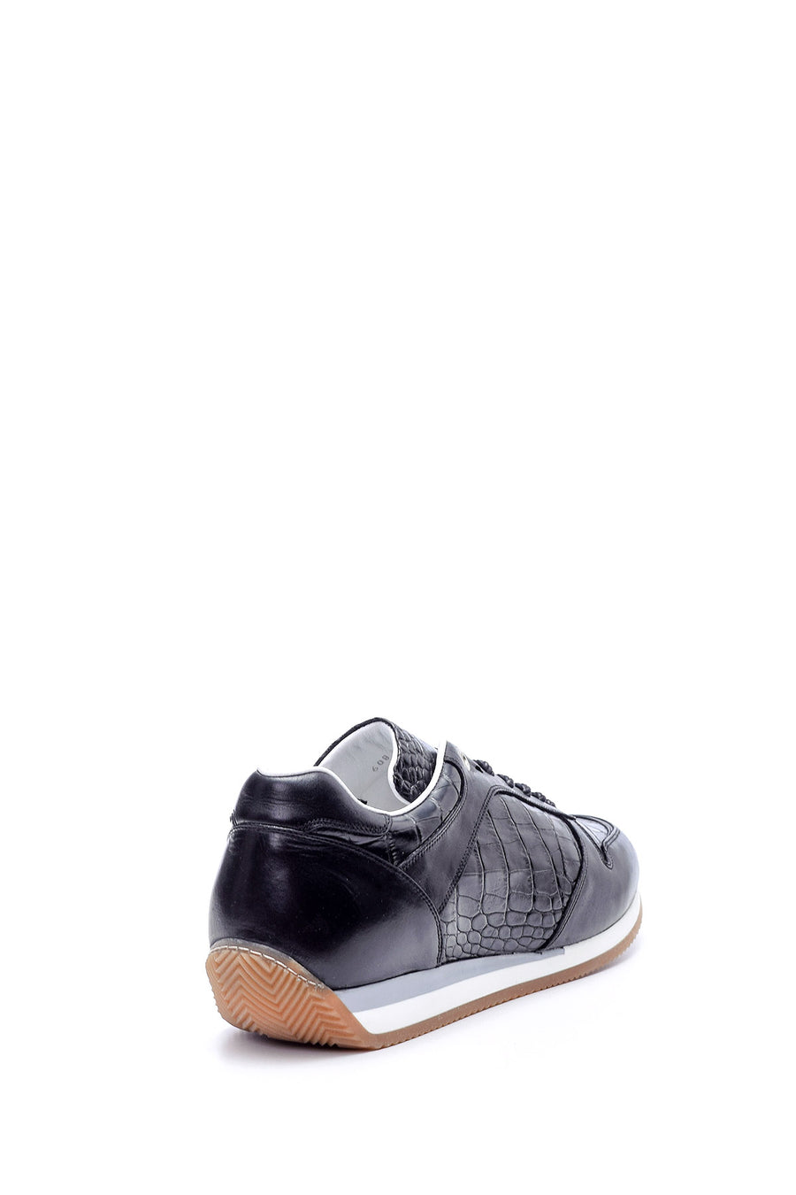 Erkek Kroko Detaylı Sneaker