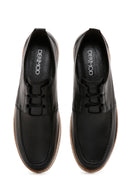 Men's Black Leather Casual Shoes | Derimod
