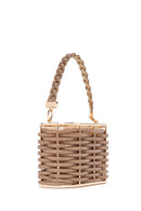 Women's Gold Stone Handbag | Derimod