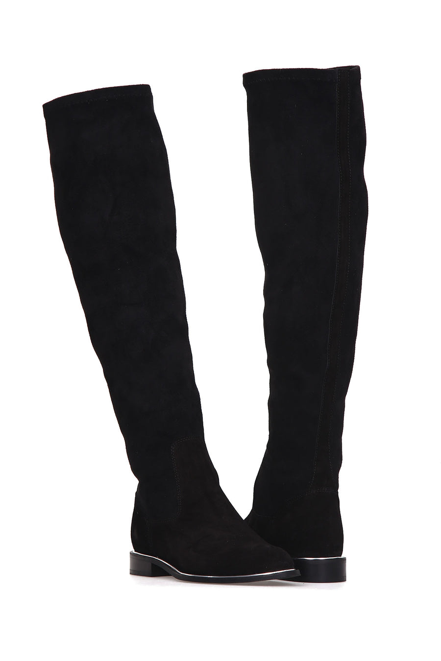 Women's Suede Stretch Boots
