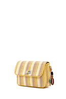 Women's Yellow Long Strap Crossbody Bag | Derimod