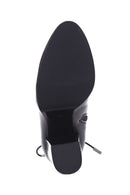 Women's Patent Leather Heeled Boots | Derimod