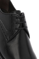 Men's Black Laced Leather Classic Shoes | Derimod