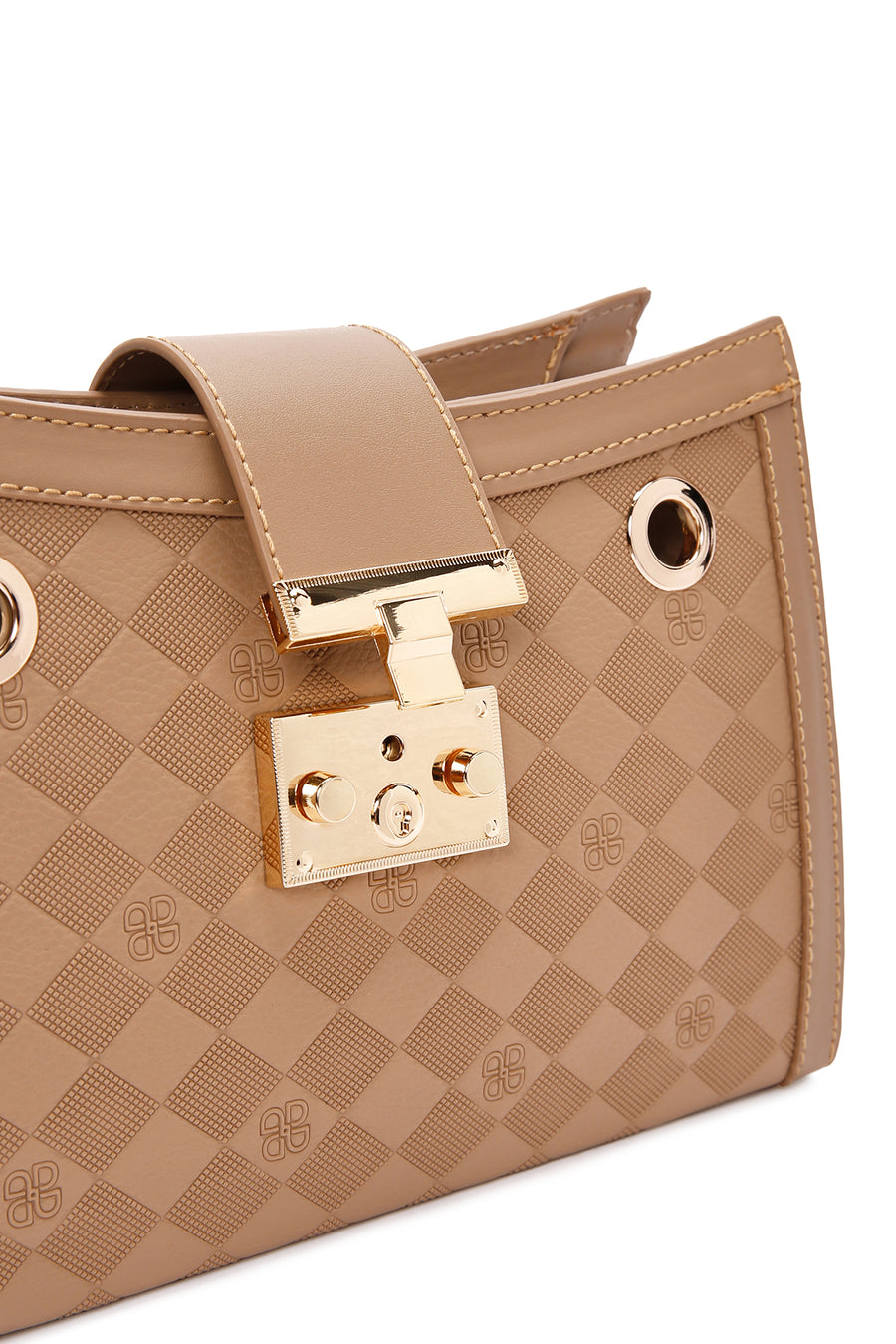 Women's Brown Long Strap Shoulder Bag