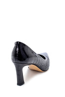 Kadın Deri Kroko Desenli Stiletto | Derimod