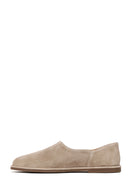 Male Beige Suede Loafer | Derimod