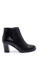 Women's Printed Heeled Boots | Derimod