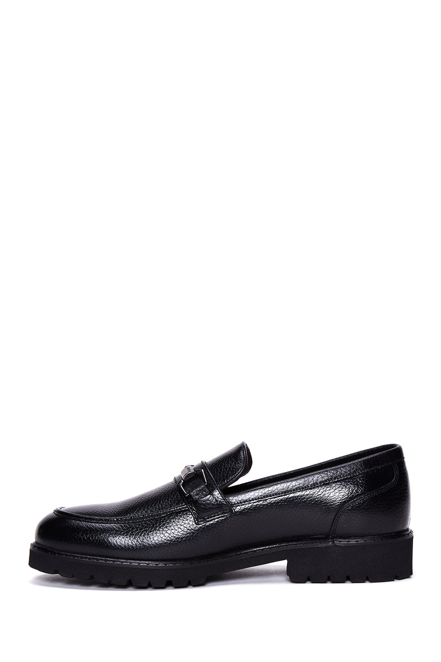 Erkek Deri Tokalı Loafer