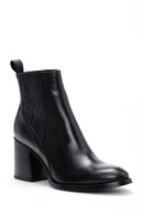 Women's Heeled Leather Boots | Derimod
