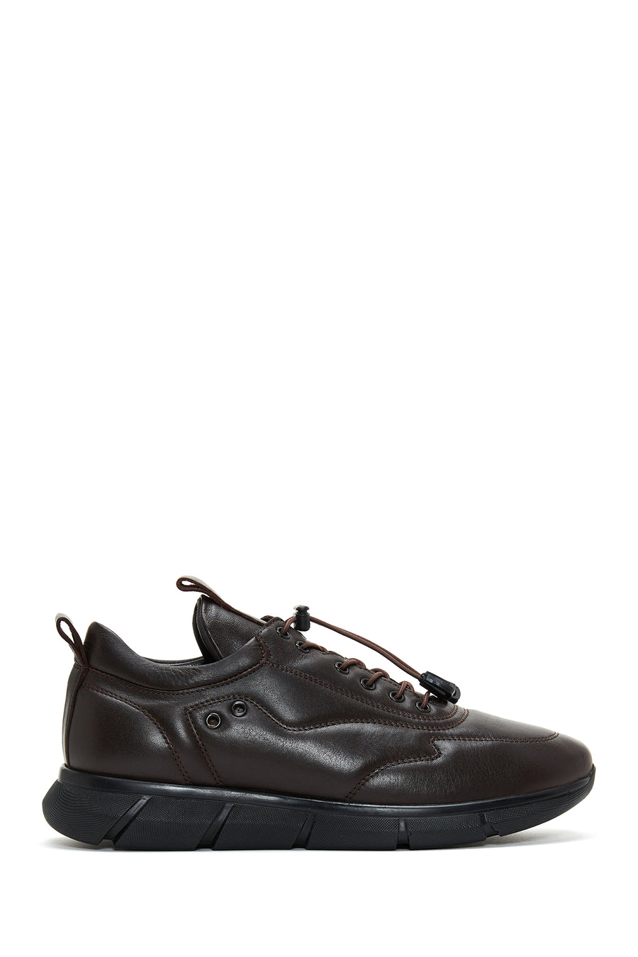 Men's Brown Leather Casual Shoes 22WFD621818 | Derimod