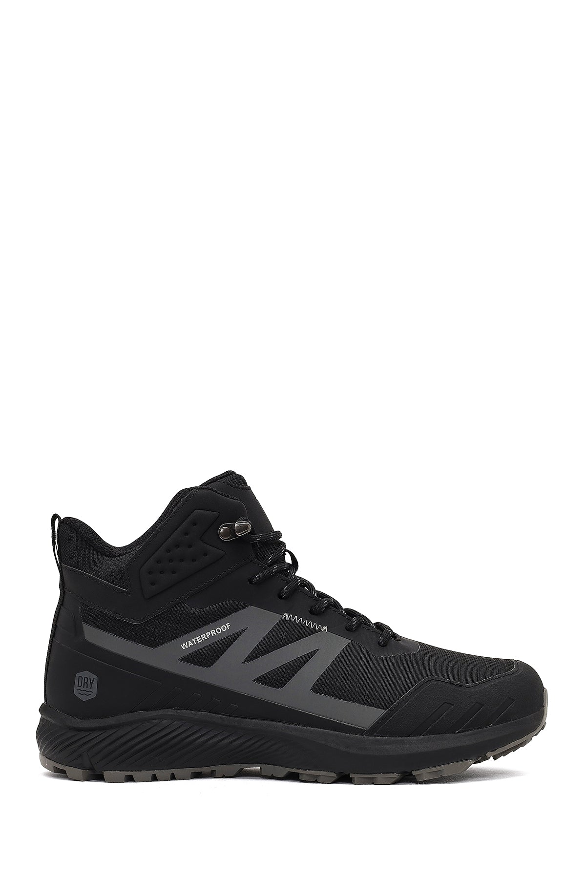 Derimod Dry Men's Black Lace-Up Thick-Soled Outdoor Boot 25WFD693014 | Derimod