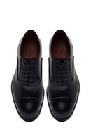 Men's Black Laced Leather Classic Shoes | Derimod