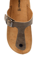 Men's Leather Slippers | Derimod
