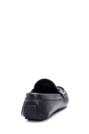 Men's Leather Printed Loafer | Derimod