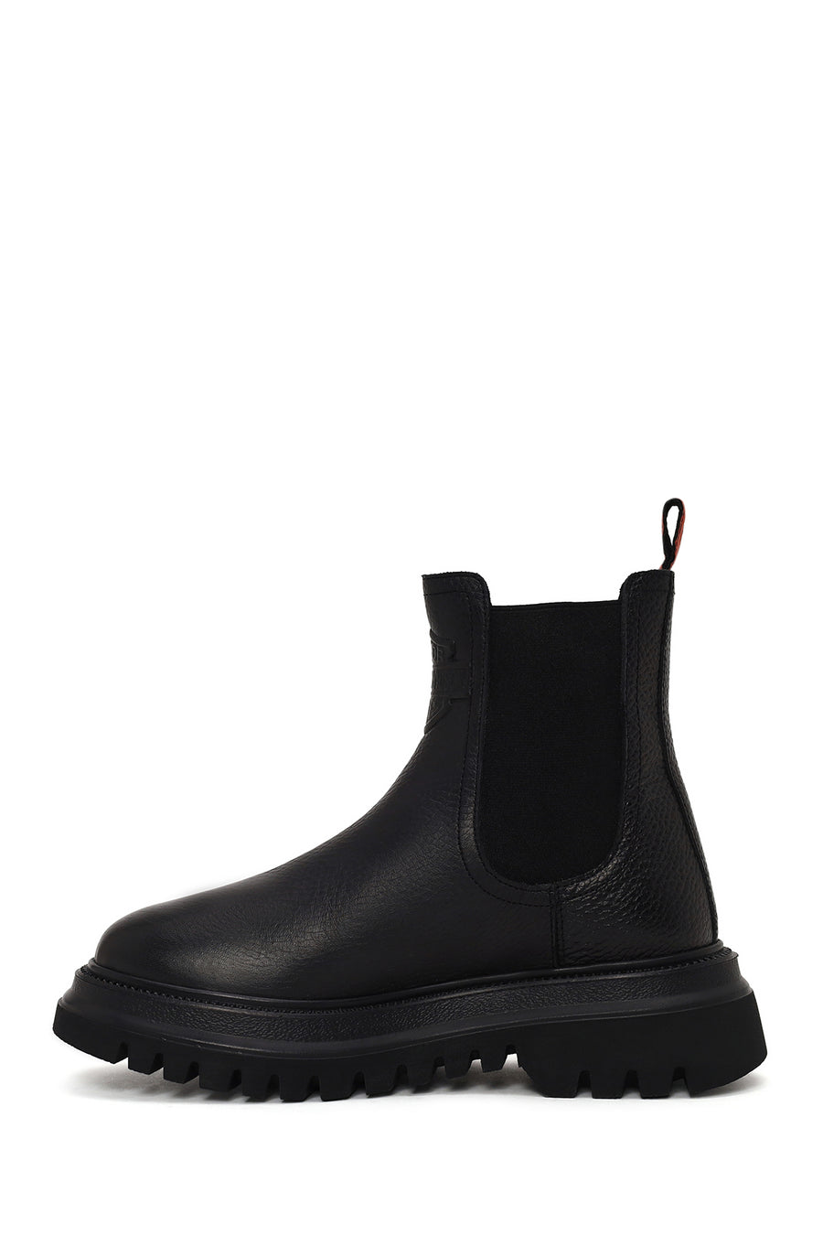 Harley Davidson Woman Black Mourir Nubuck Leather Chelsea Boots