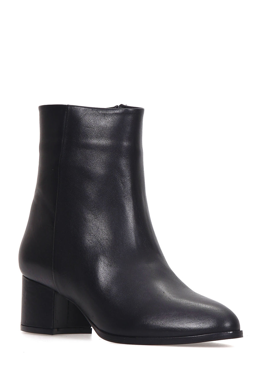 Women's Heeled Leather Boots