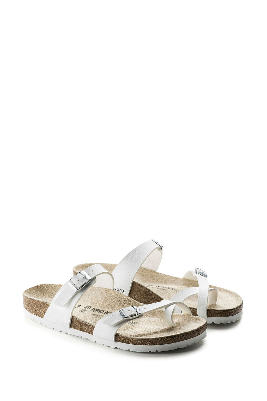 Birkenstock Kadın Beyaz Mayari Bf Parmak Arası Düz Terlik