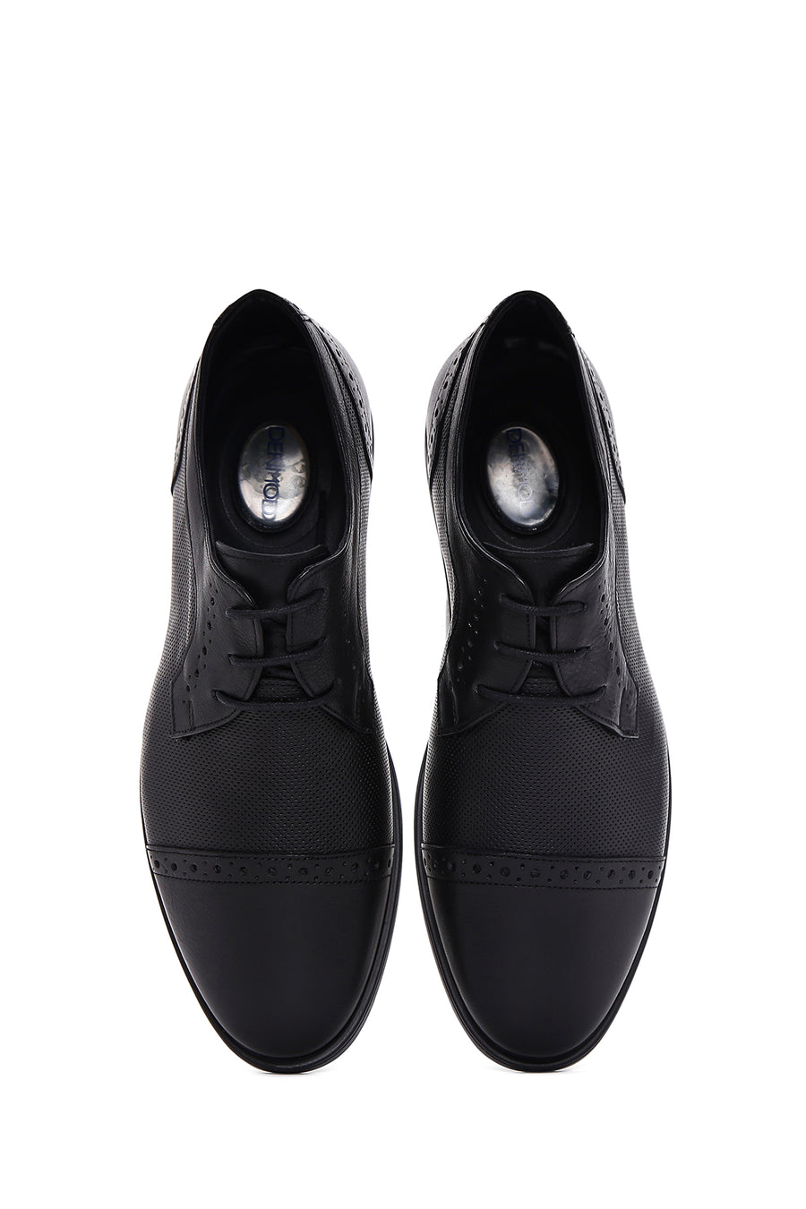 Men's Black Leather Classic Shoes
