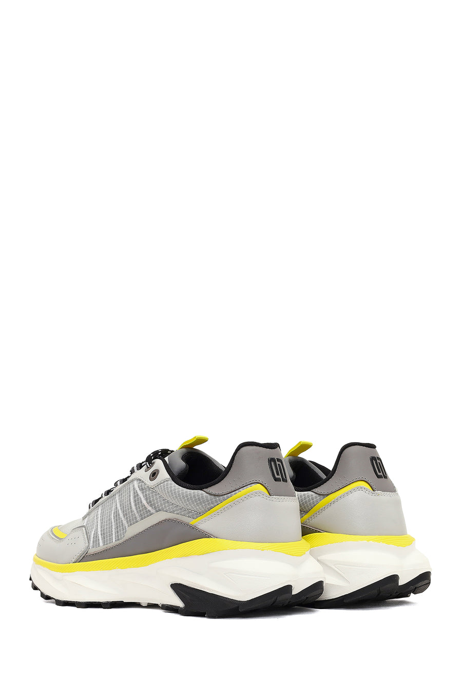 Derimod Studio Erkek Gri Bağcıklı Kalın Tabanlı Sneaker