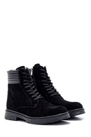 Men's Suede Leather Zippered Boots | Derimod