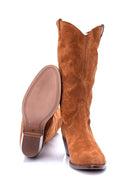 Women's Suede Leather Boots | Derimod