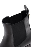Woman Black Thick-Heeled Chelsea Boots | Derimod