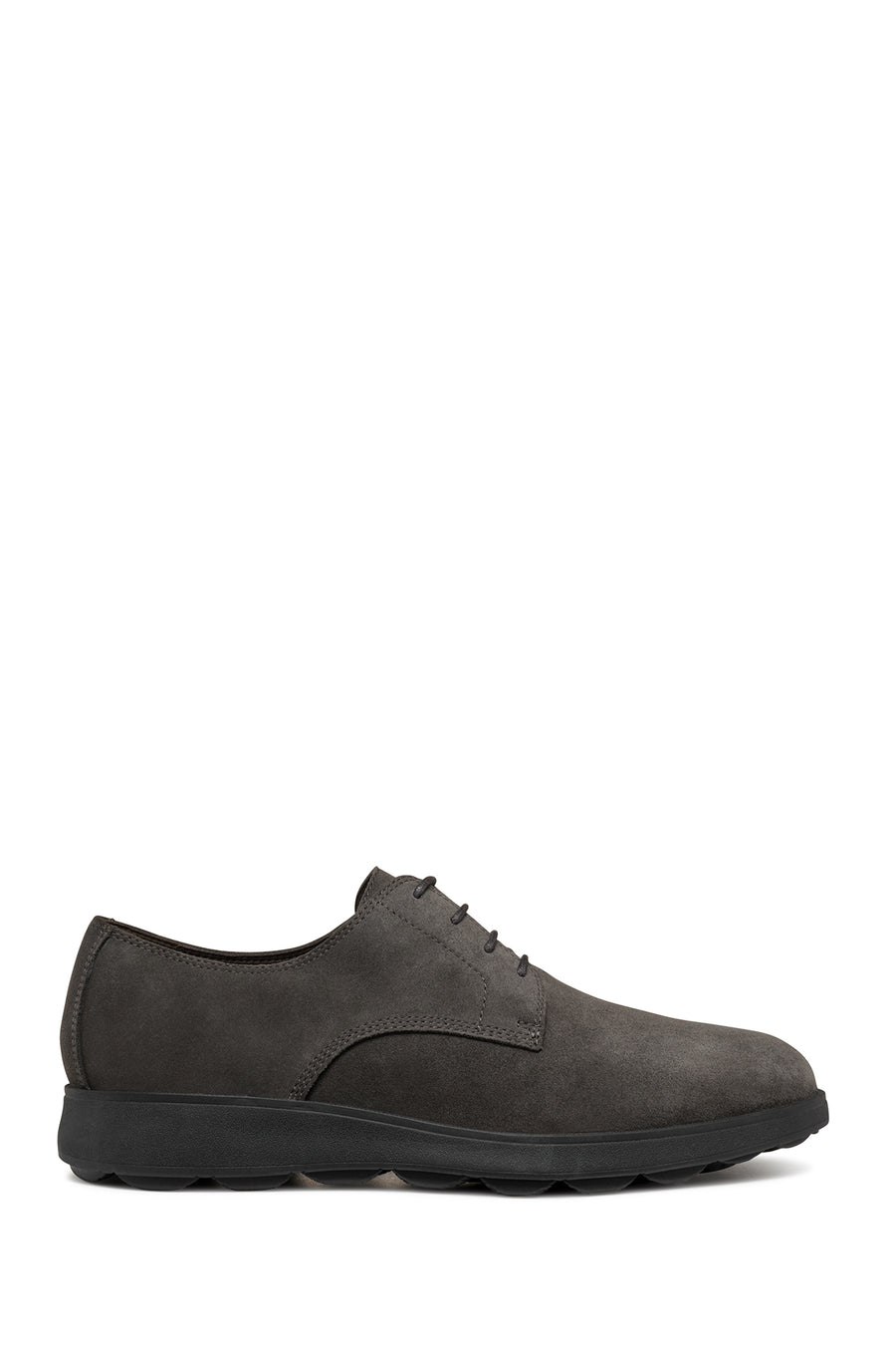 Geox Men's Mink Spherica Ec10 Lace-Up Suede Leather Casual Shoes U45GHA00020C6372 | Derimod