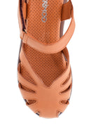 Women's Leather Strappy Sandals | Derimod