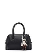 Women's Black Long Strap Charm Handbag | Derimod