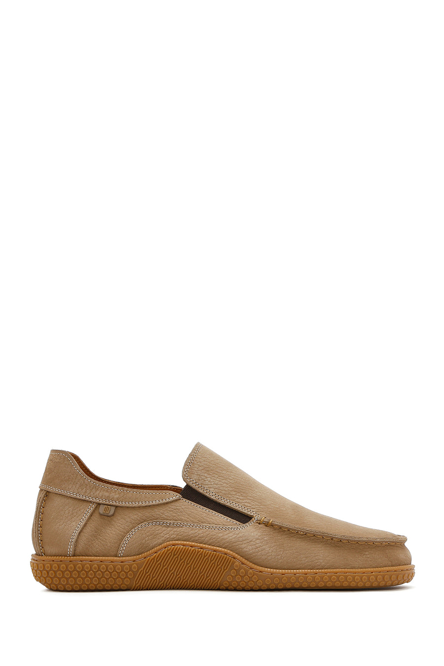 Men's Beige Nubuck Leather Casual Loafer 25SFD8000V3 | Derimod