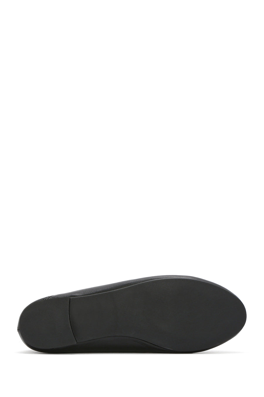 Women's Black Leather Masculine Loafer