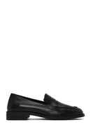 Kadın Siyah Deri Loafer | Derimod