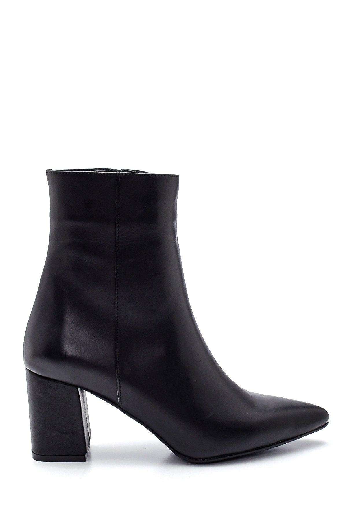 Women's Leather Heeled Boots 21WFD150418 | Derimod