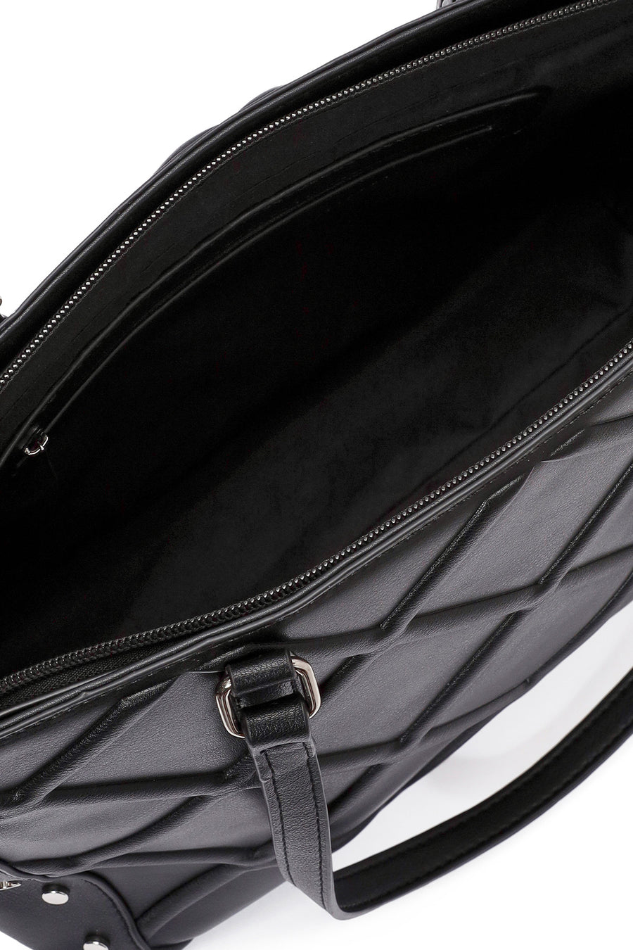 Women's Black Printed Casual Shoulder Bag