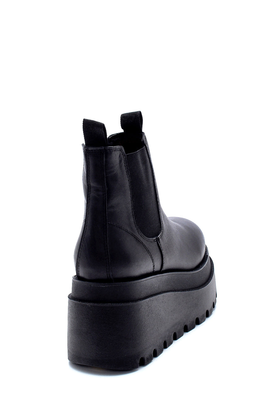 Women's Leather Thick Soled Chelsea Boots
