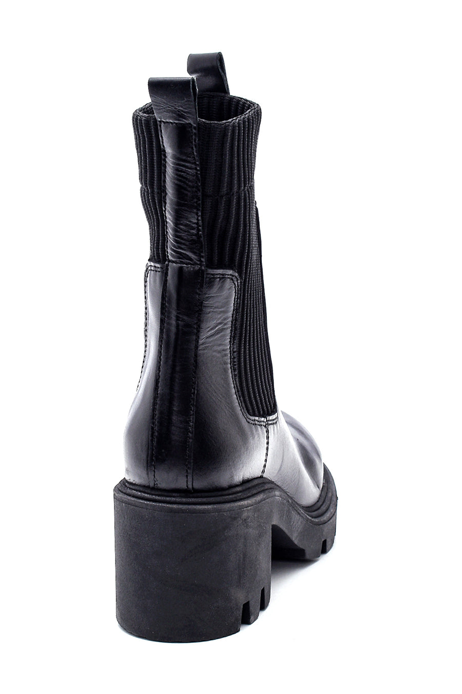 Women's Leather Heeled Boots