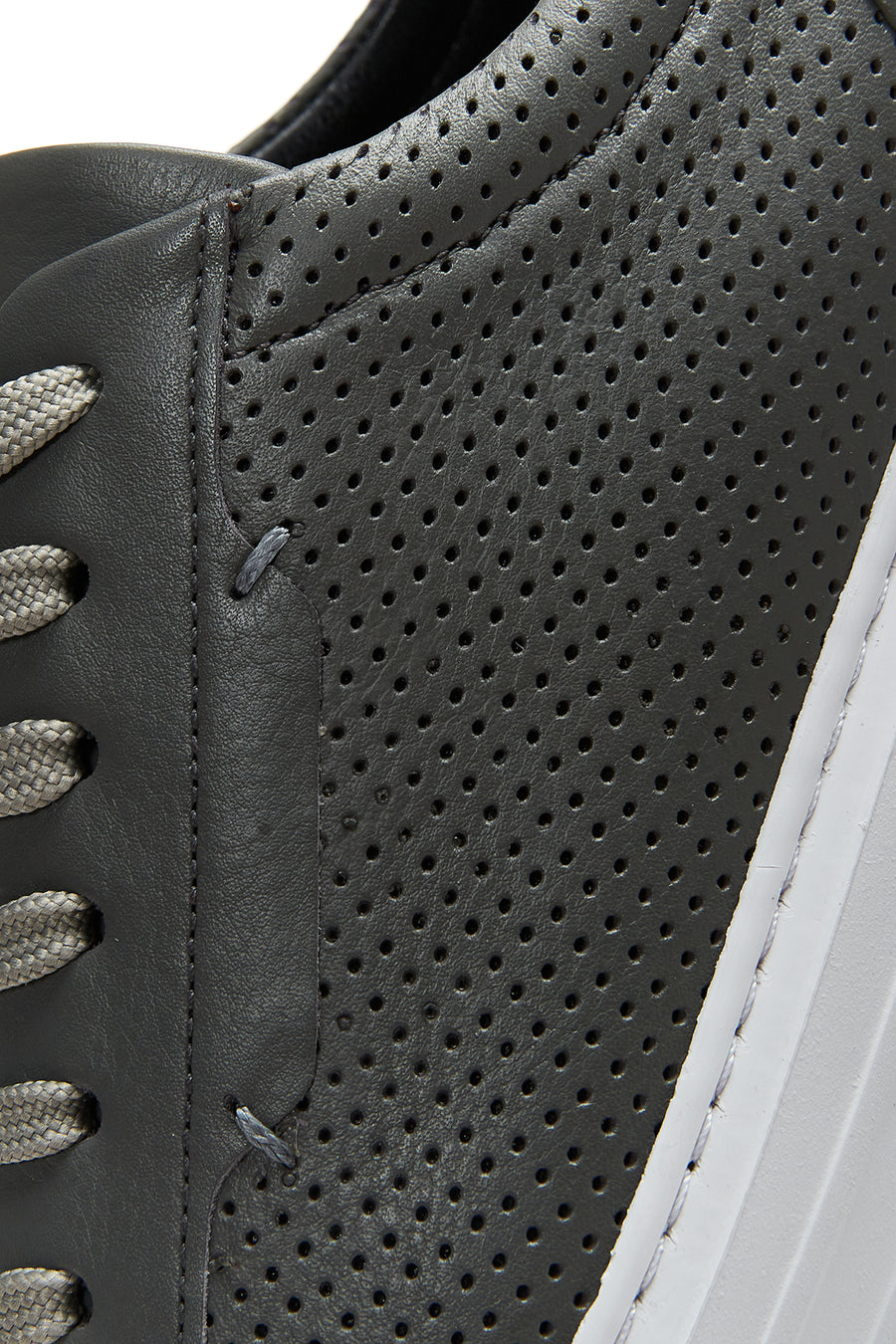 Men's Leather Perforated Sneaker