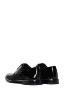 Men's Black Patent Leather Classic Shoes | Derimod