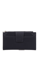 Women's Black Faux Leather Wallet | Derimod