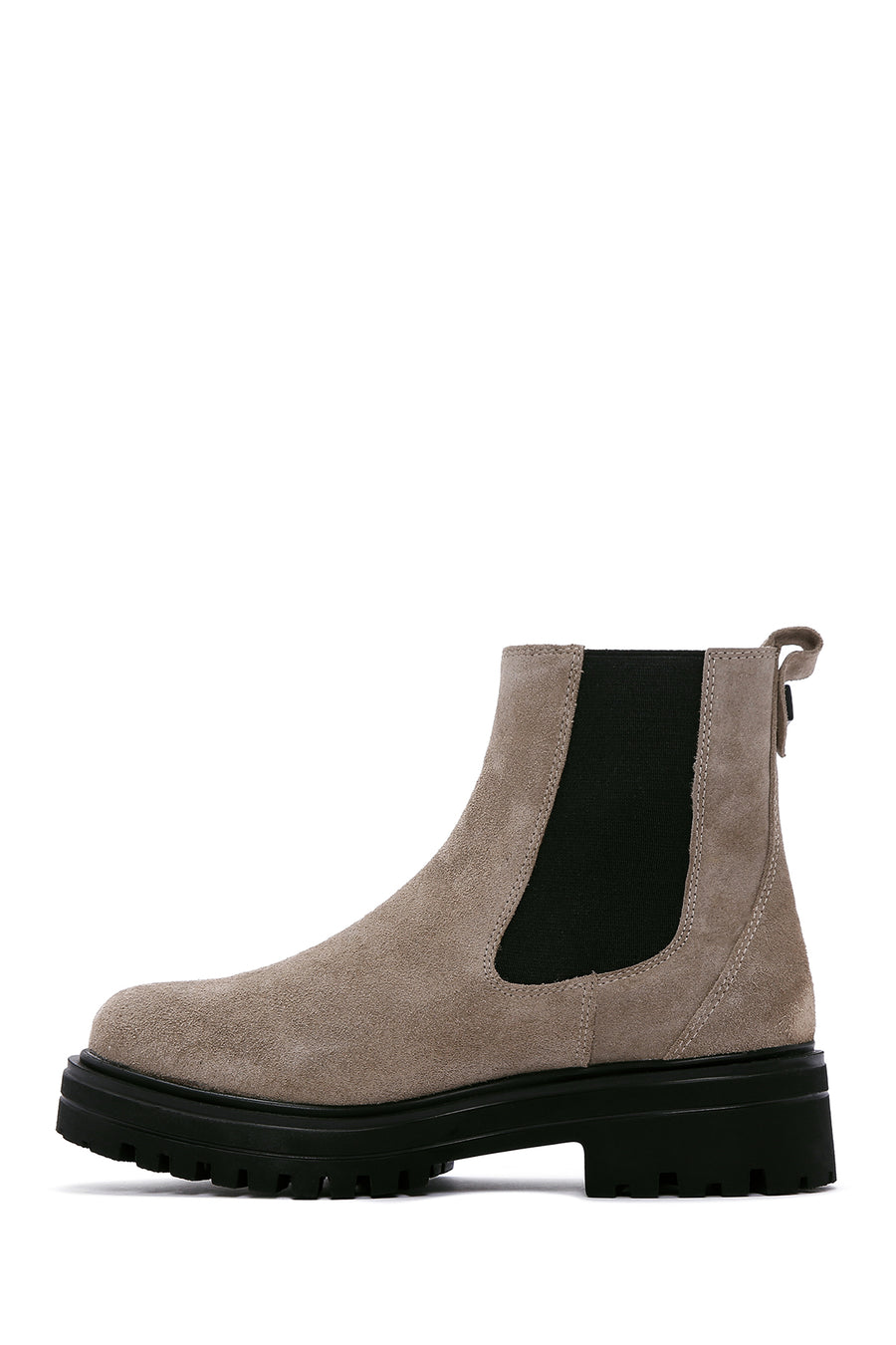 Women's Mink Suede Leather Chelsea Boots