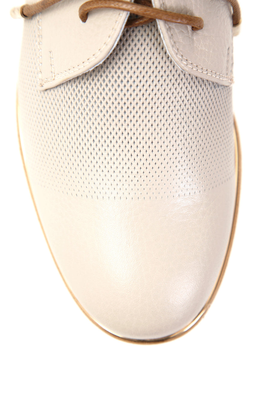 Gray Women's Leather Shoes
