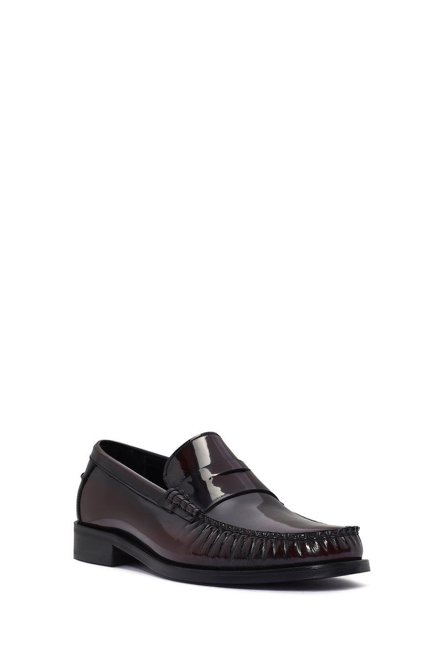 Men's Burgundy Leather Classic Loafer