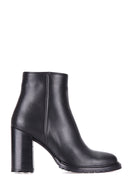 Women's Heeled Leather Boots | Derimod