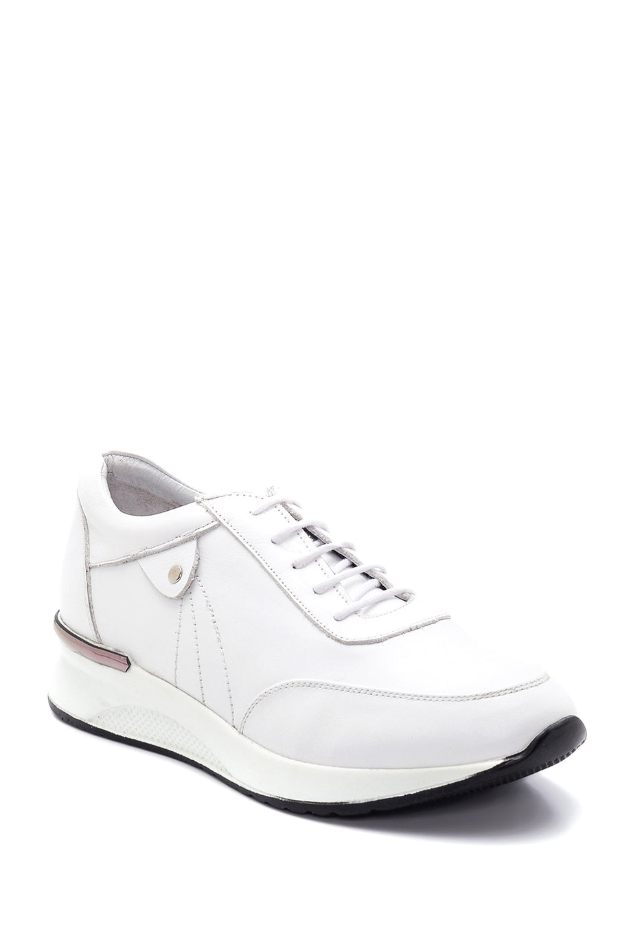 Kadın Deri Yüksek Taban Sneaker