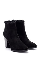 Women's Suede Heeled Boots | Derimod