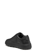Geox Erkek Siyah U Spherıca Ecub-1.1 B Abx Bağcıklı Deri Sneaker | Derimod