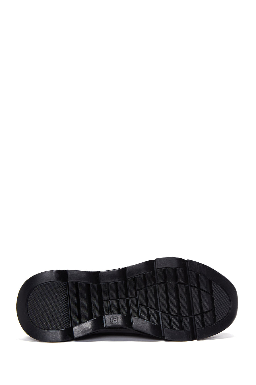 Erkek Siyah Deri Casual Sneaker