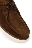 Male Brown Lace-up Suede Casual Shoe | Derimod