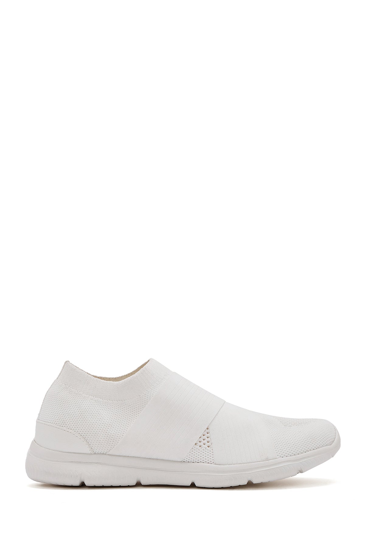 Derimod Zero Women's White Fabric Sneakers 25SFE49636F | Derimod